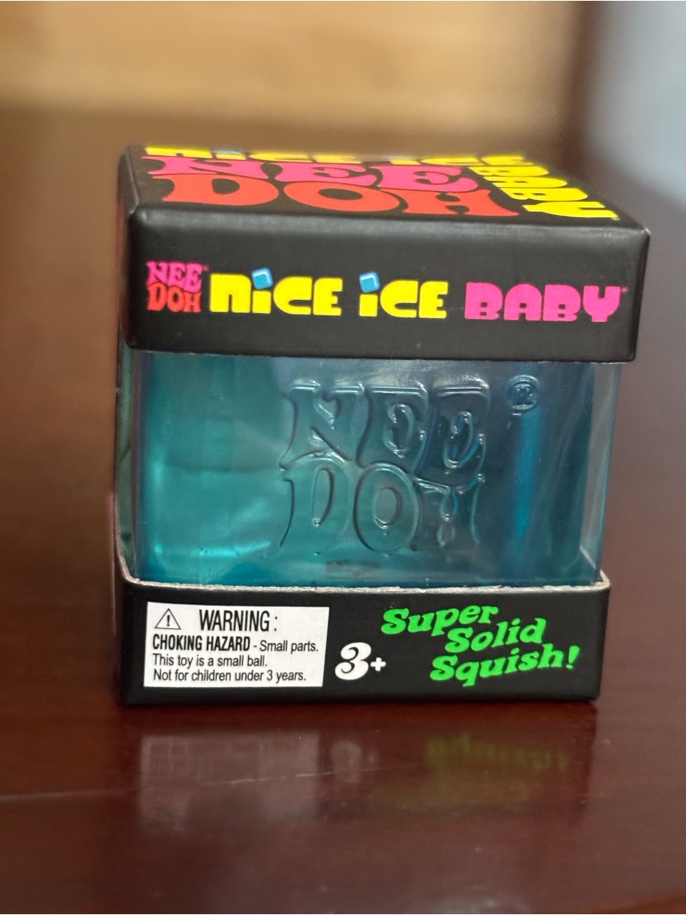 Nice Ice Baby Blue Super Solid Squish Toy